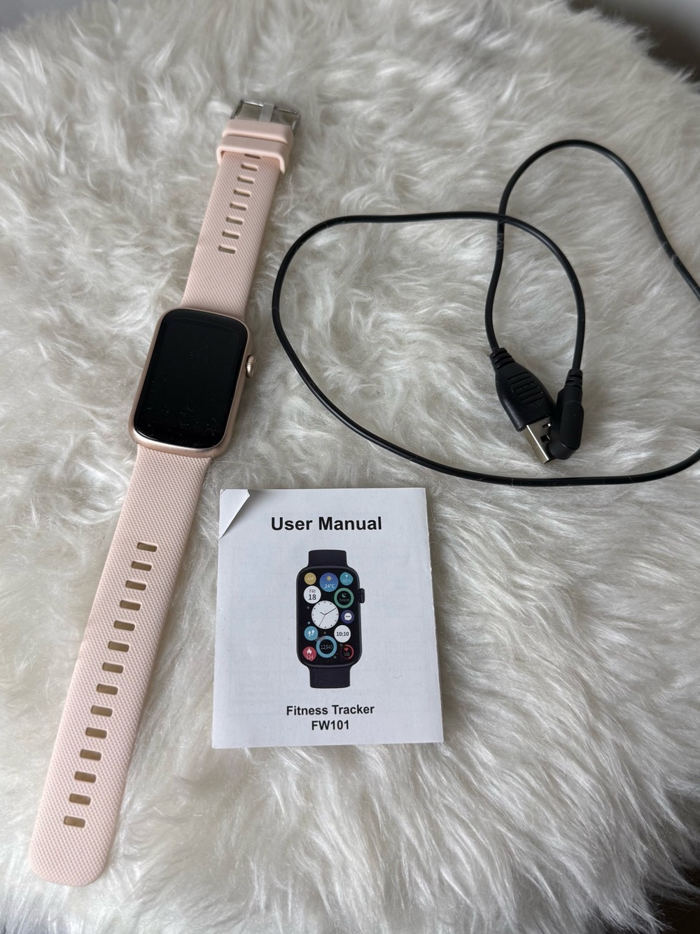 Smart watch fitness tracker